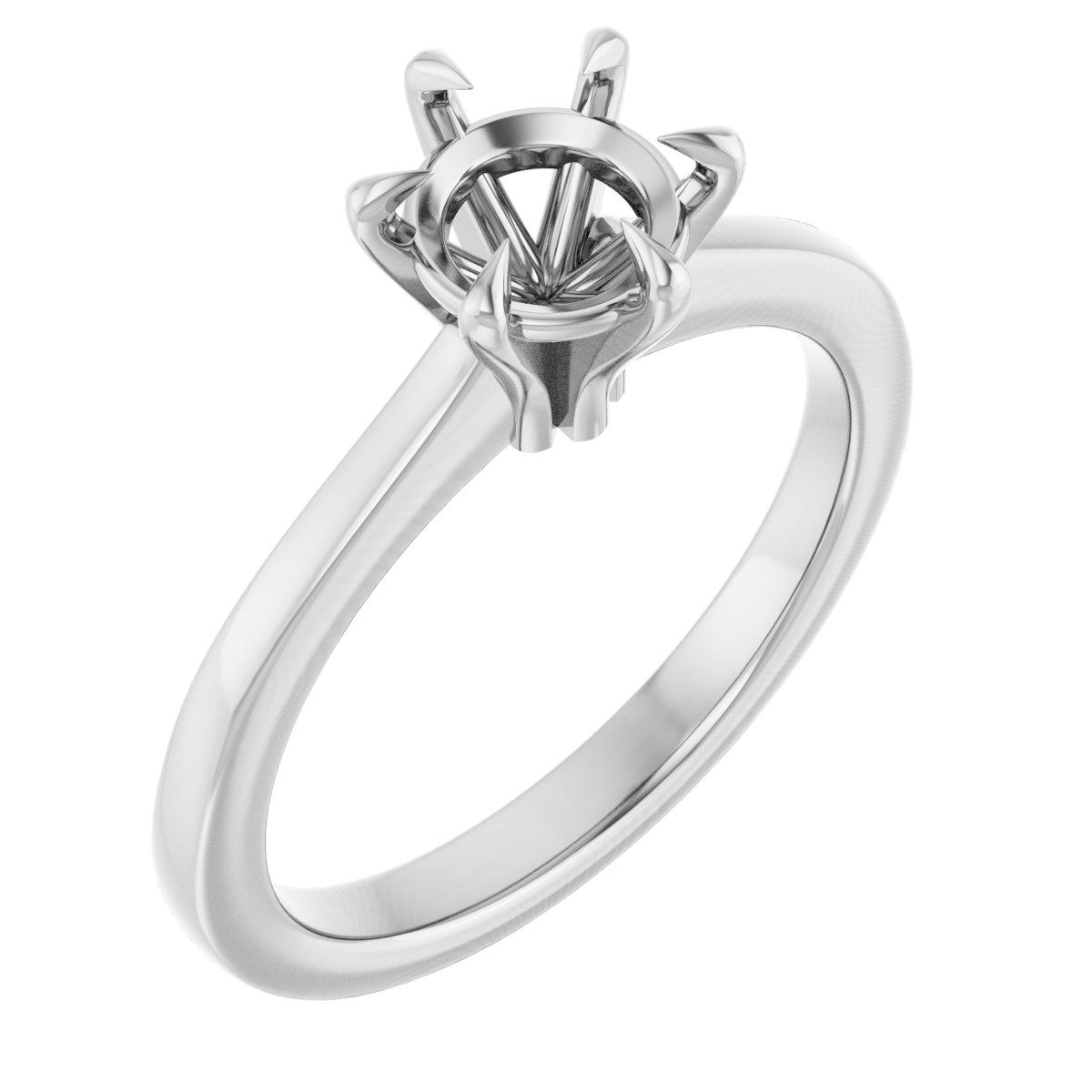 Claw-Prong Engagement Ring