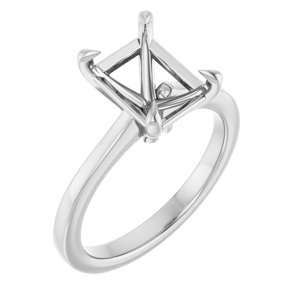 Claw-Prong Engagement Ring