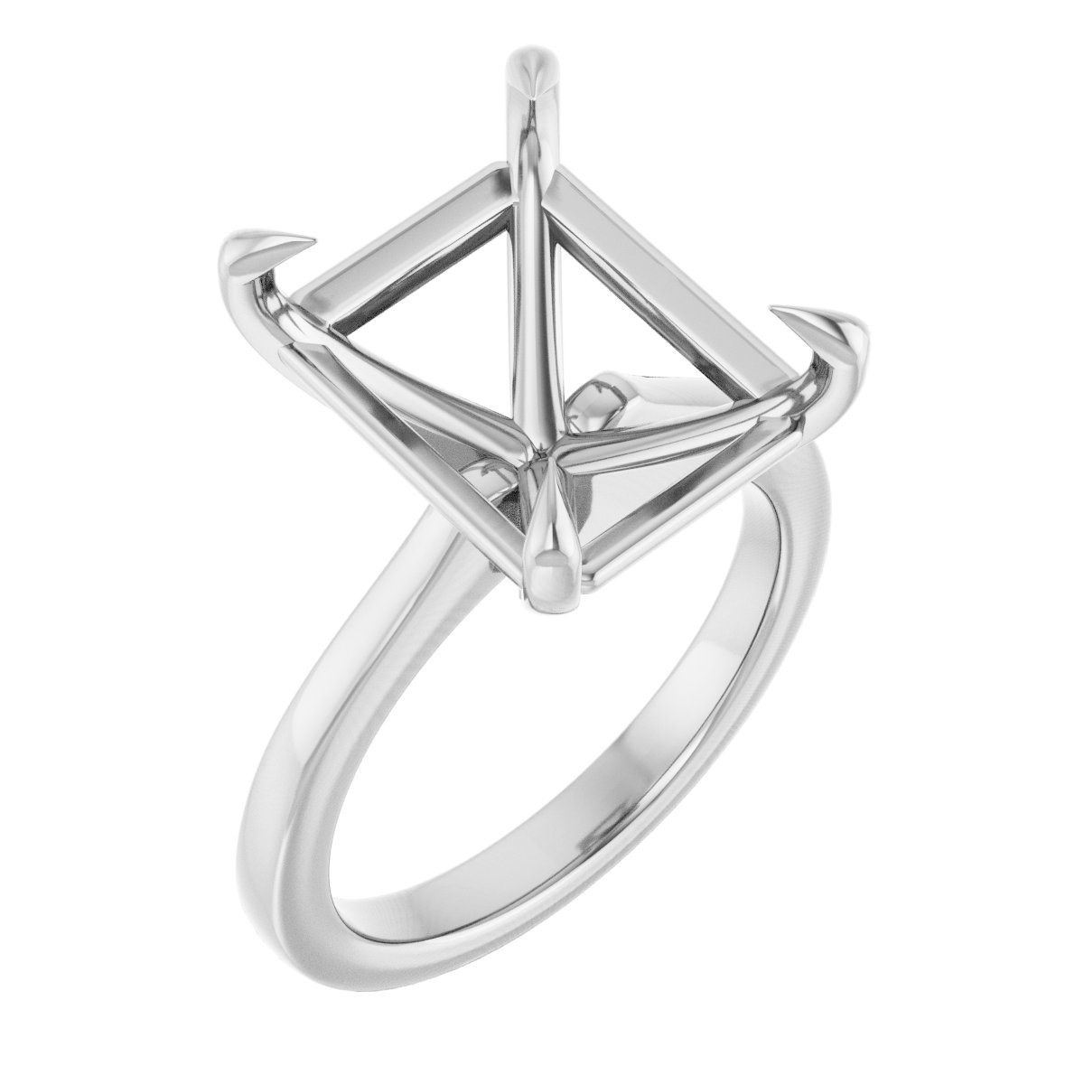 Claw-Prong Engagement Ring