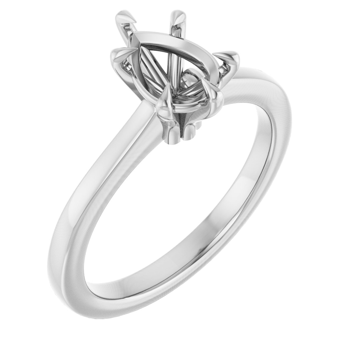 Claw-Prong Engagement Ring