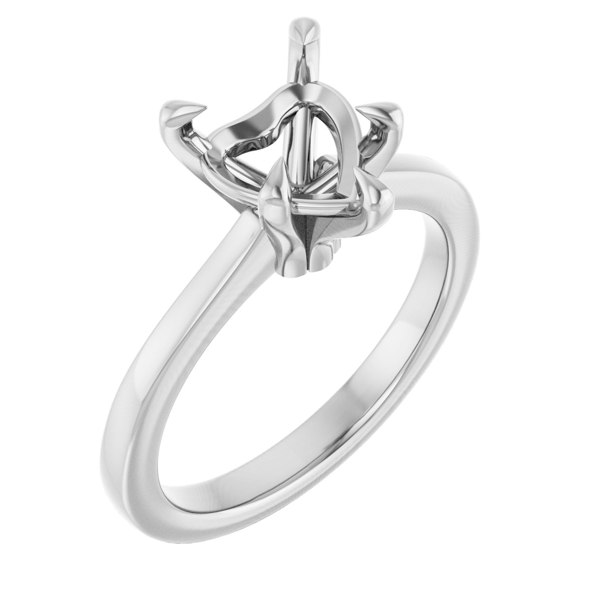 Claw-Prong Engagement Ring