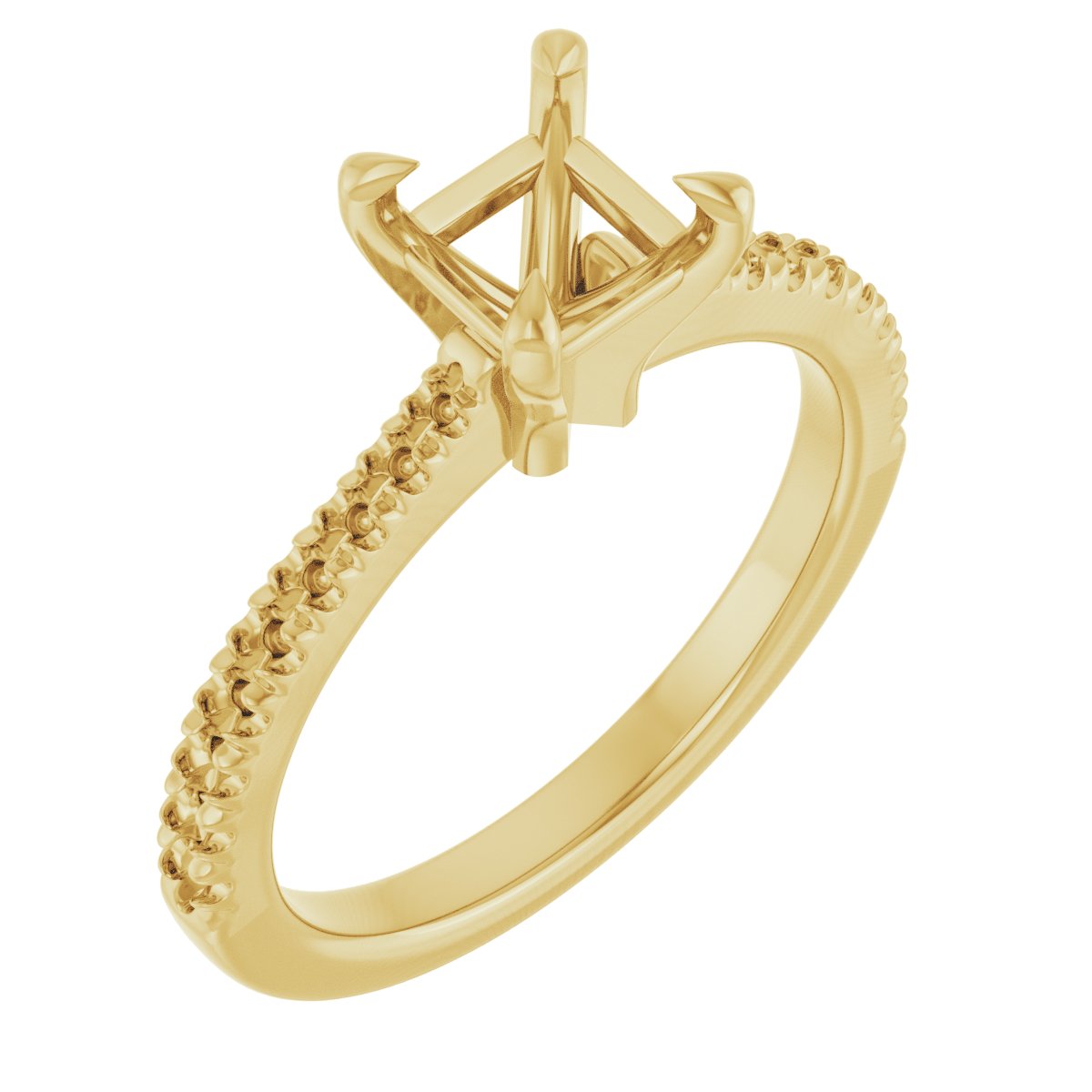 Claw-Prong Engagement Ring