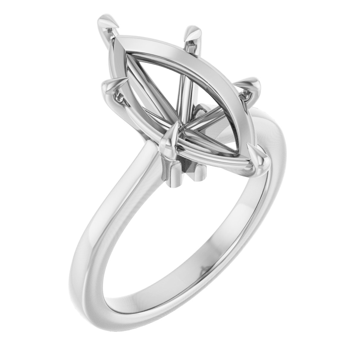 Claw-Prong Engagement Ring