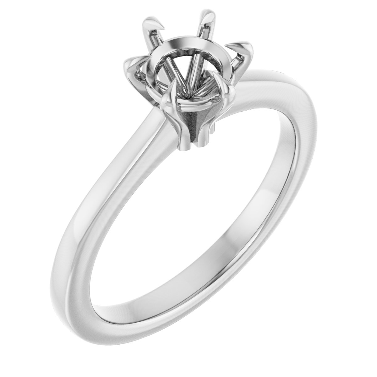 Claw-Prong Engagement Ring