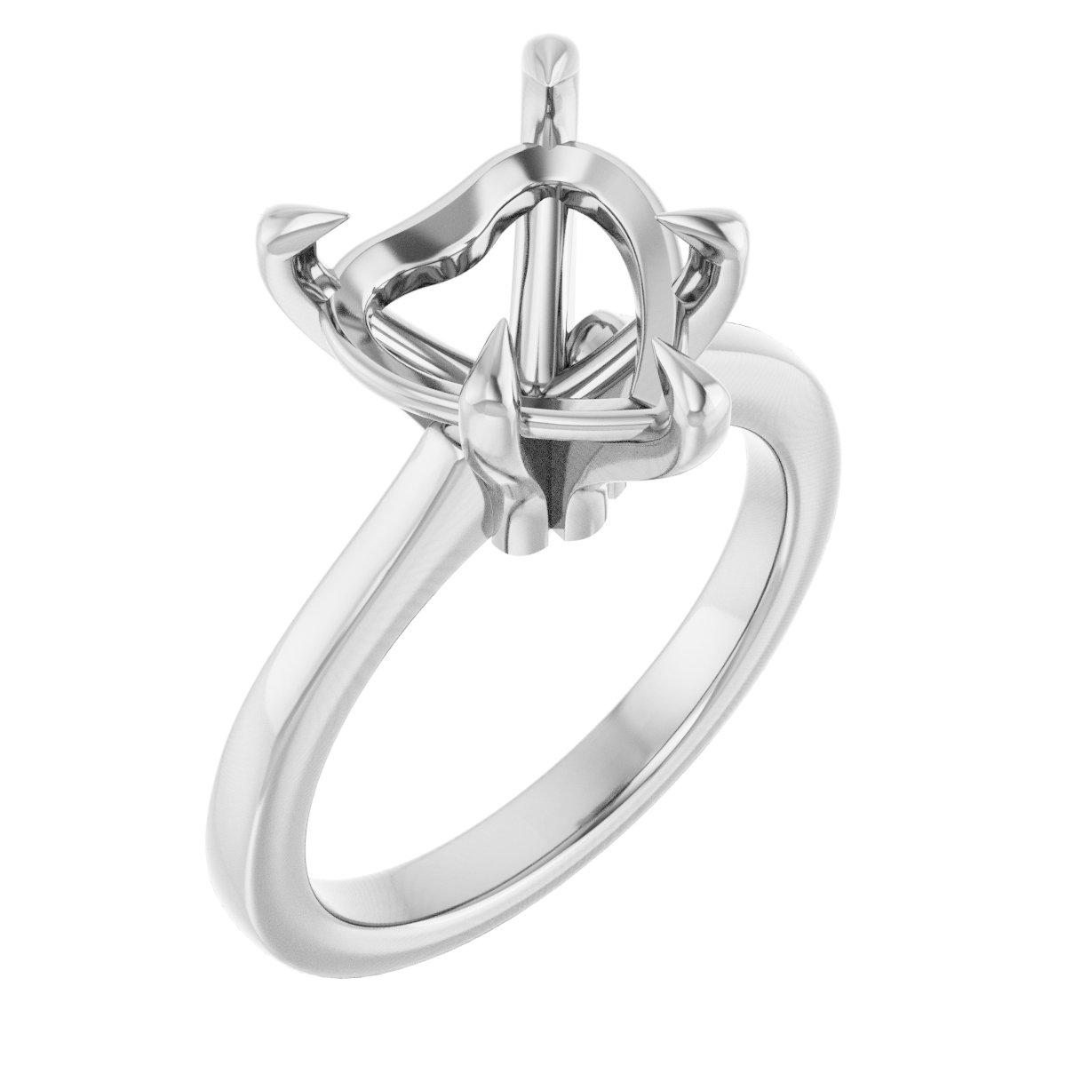 Claw-Prong Engagement Ring