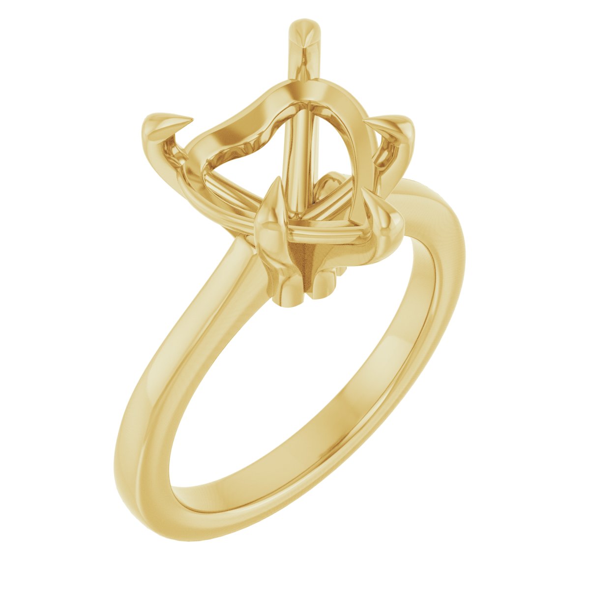 Claw-Prong Engagement Ring