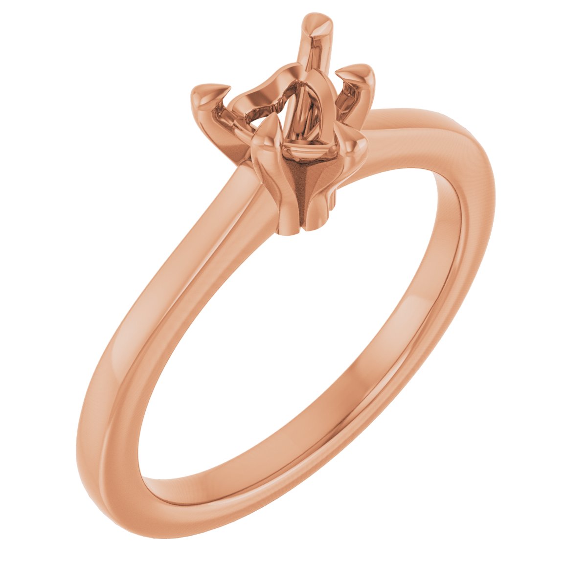 Claw-Prong Engagement Ring