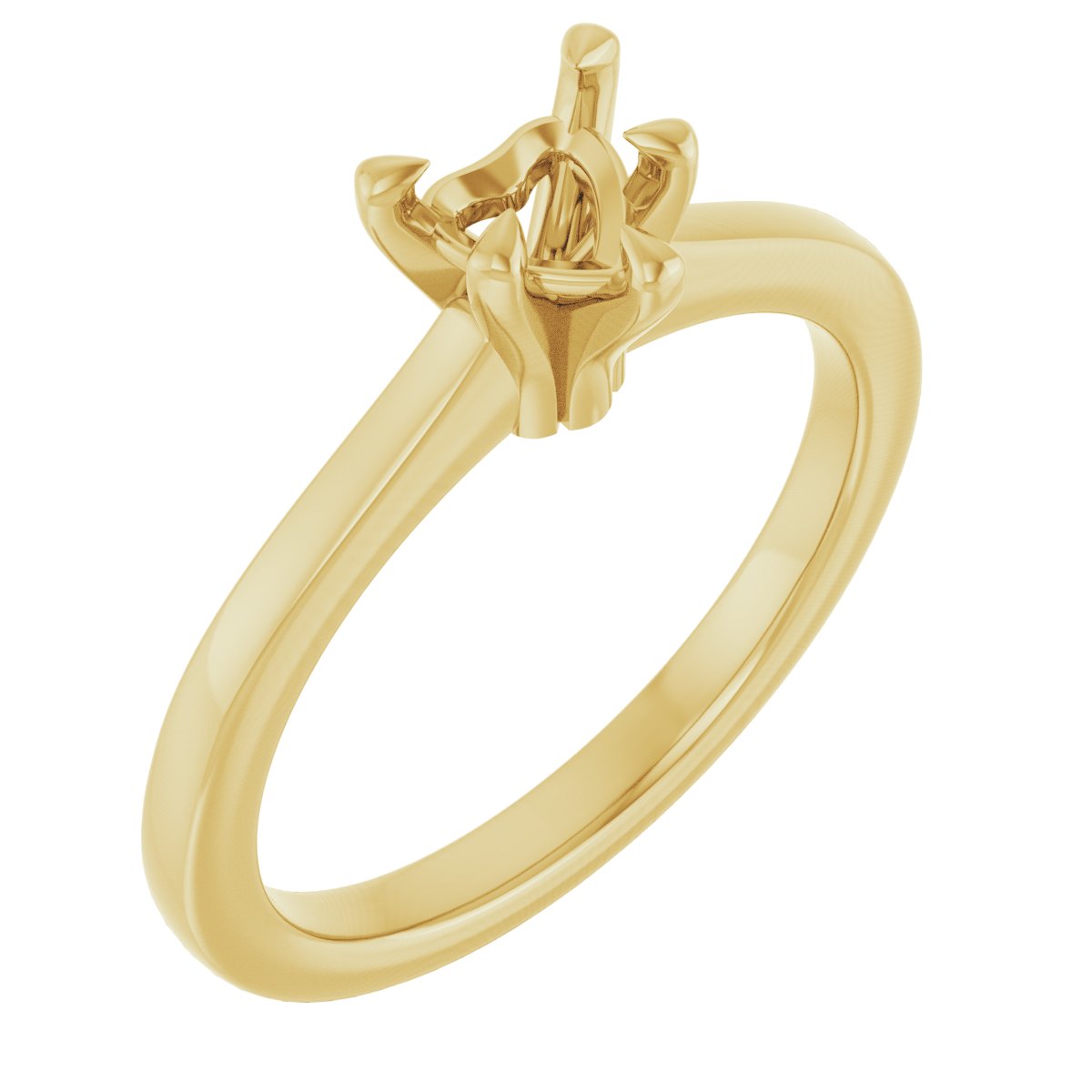 Claw-Prong Engagement Ring