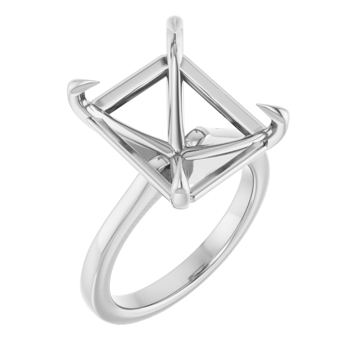 Claw-Prong Engagement Ring