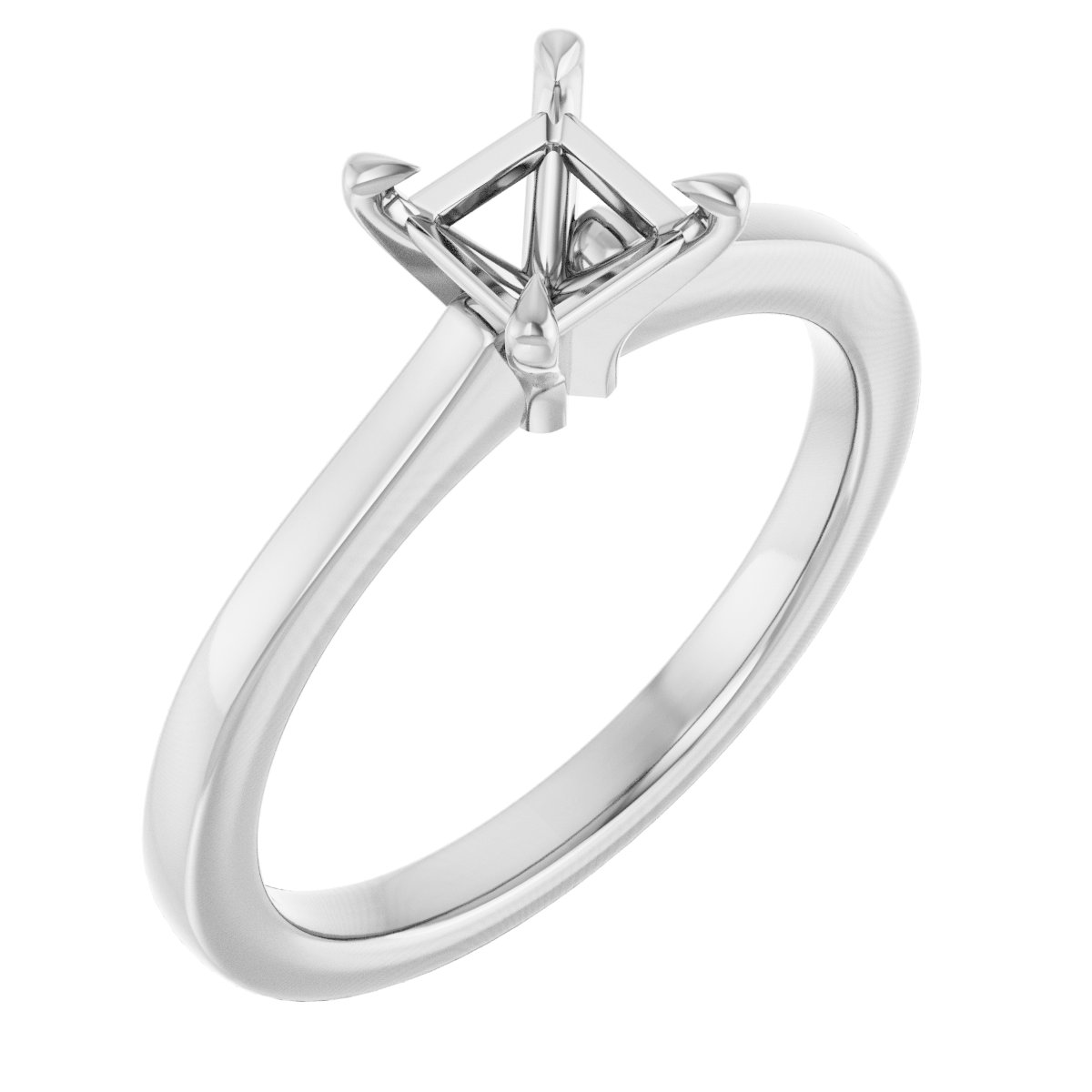 Claw-Prong Engagement Ring