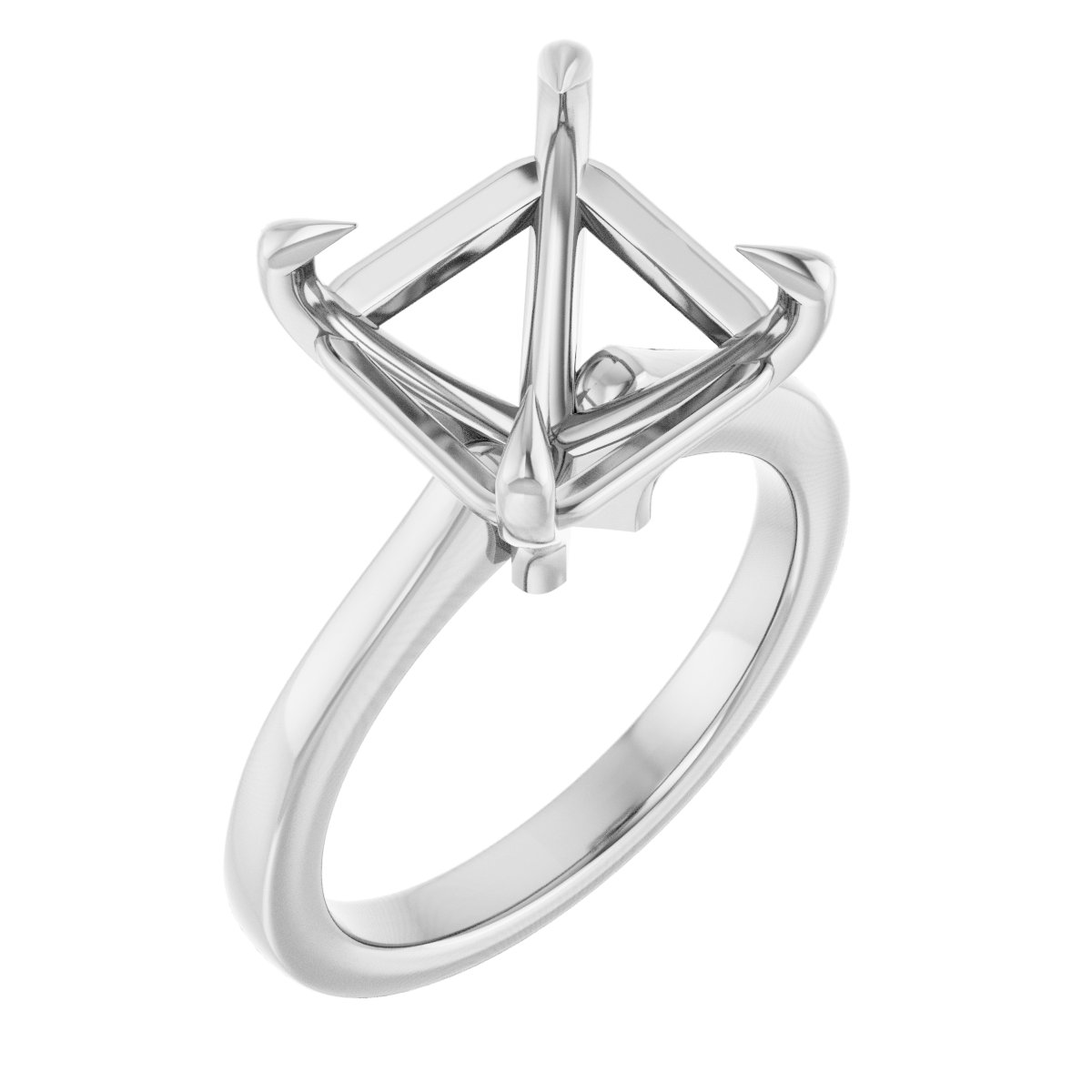 Claw-Prong Engagement Ring