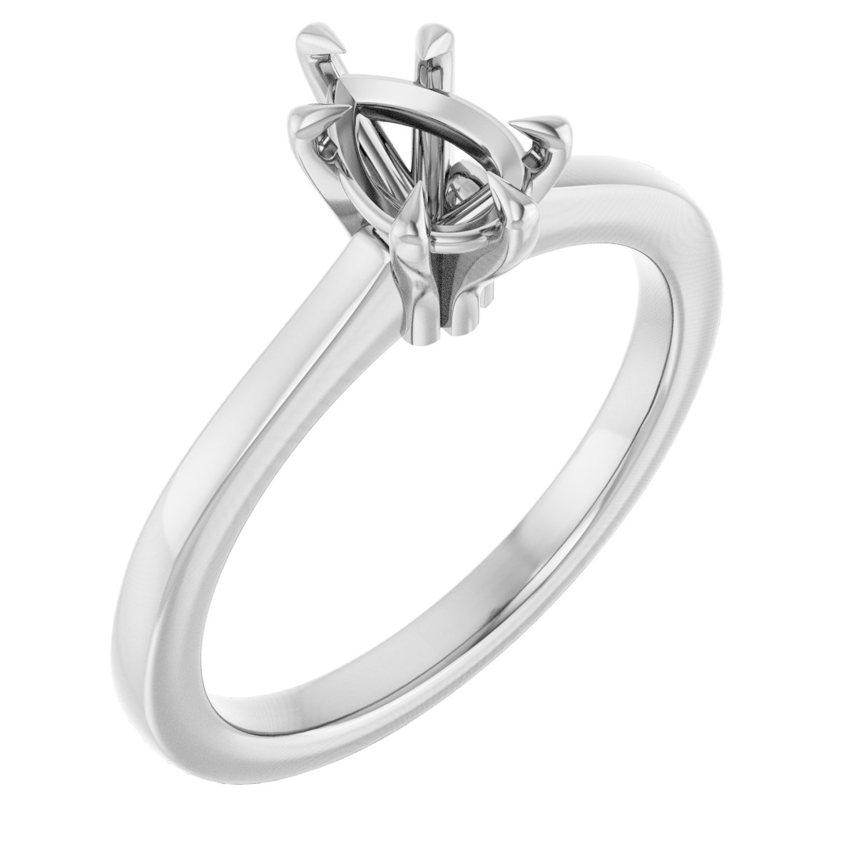 Claw-Prong Engagement Ring