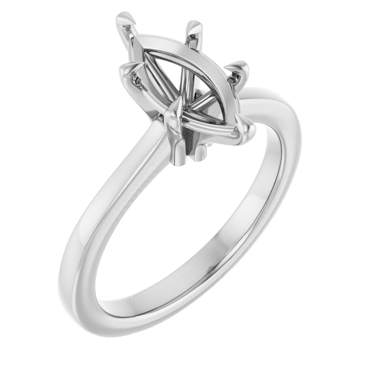 Claw-Prong Engagement Ring