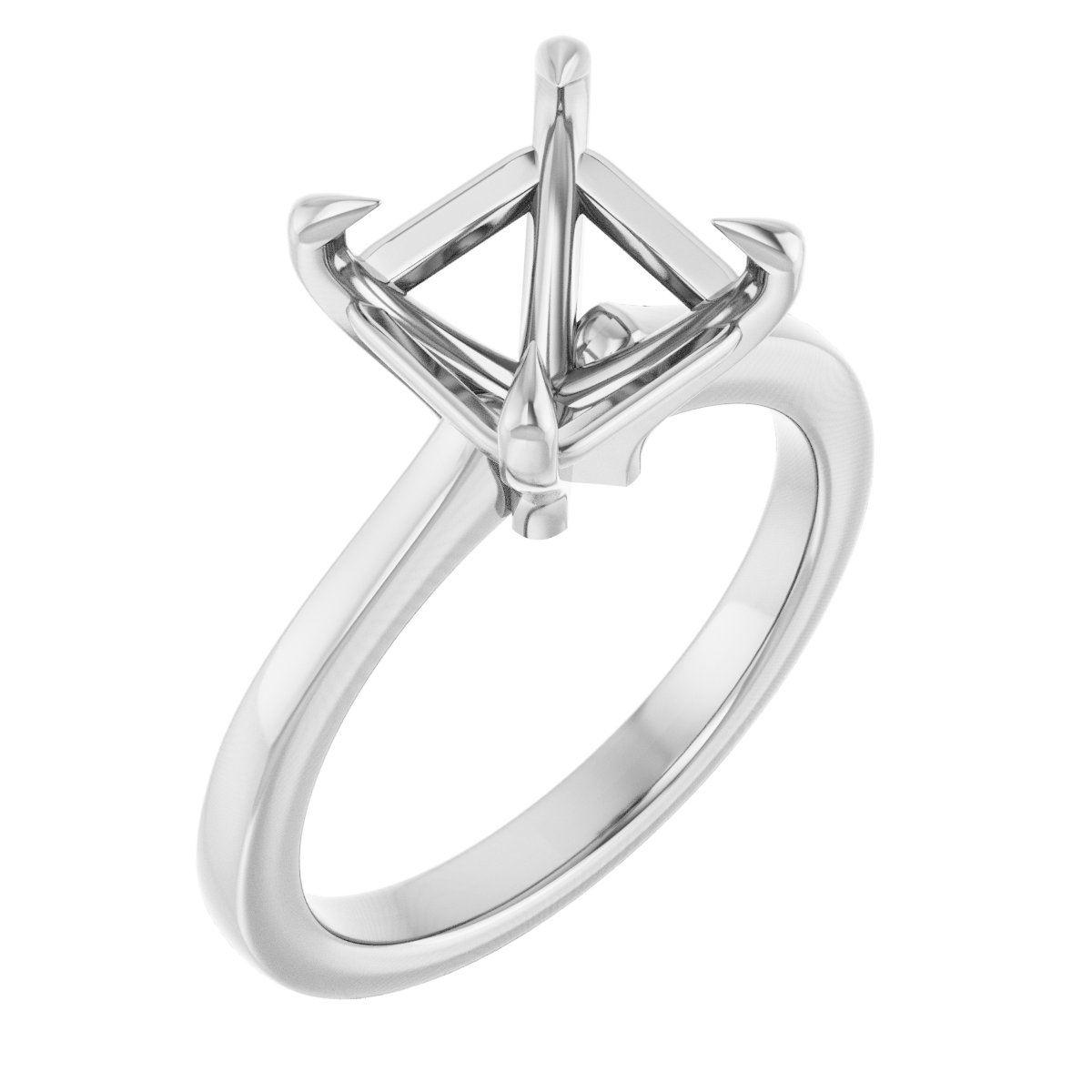 Claw-Prong Engagement Ring
