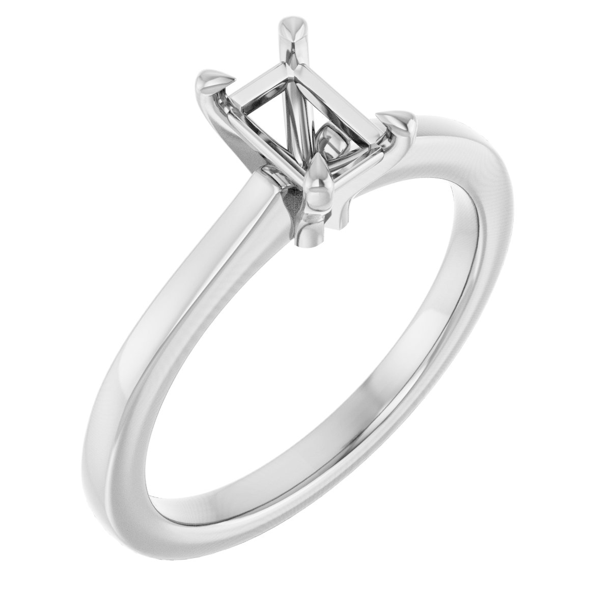 Claw-Prong Engagement Ring