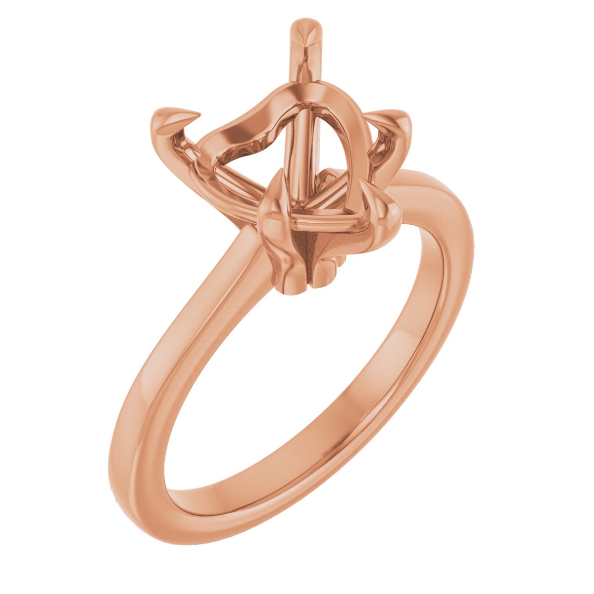 Claw-Prong Engagement Ring