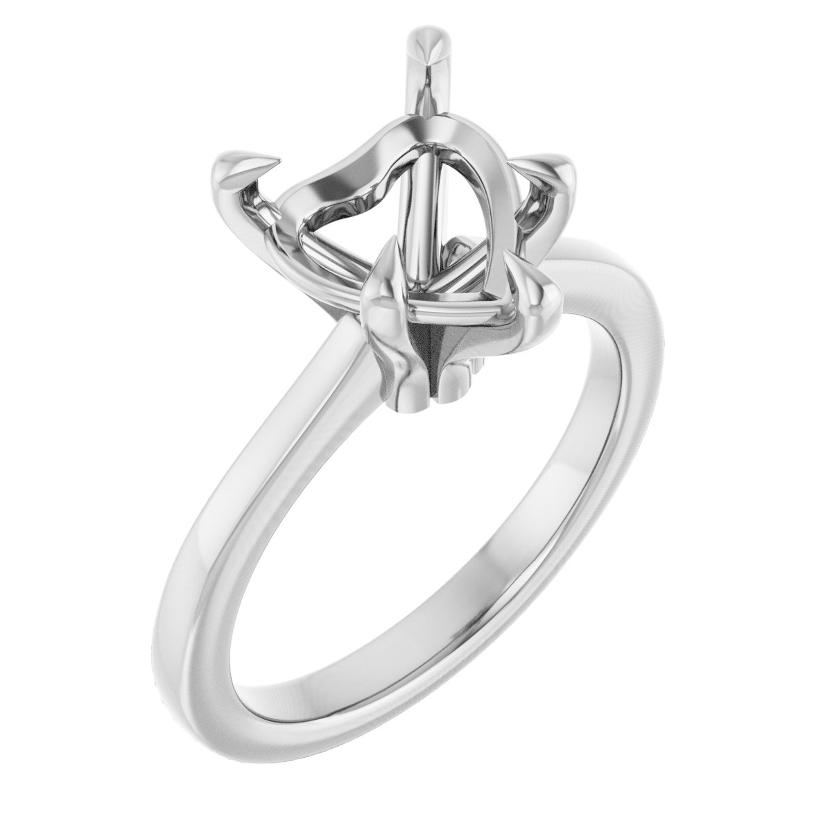 Claw-Prong Engagement Ring