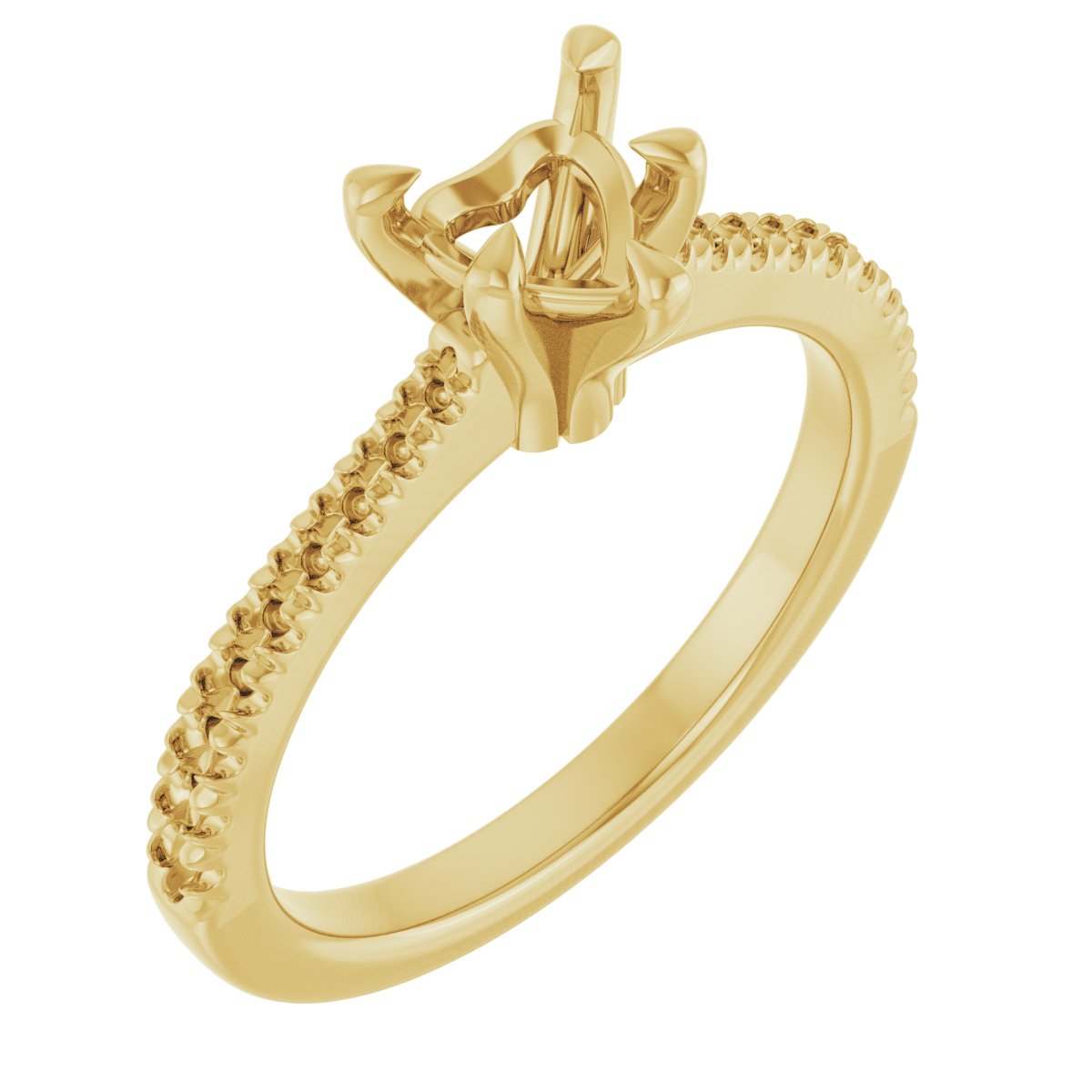 Claw-Prong Engagement Ring