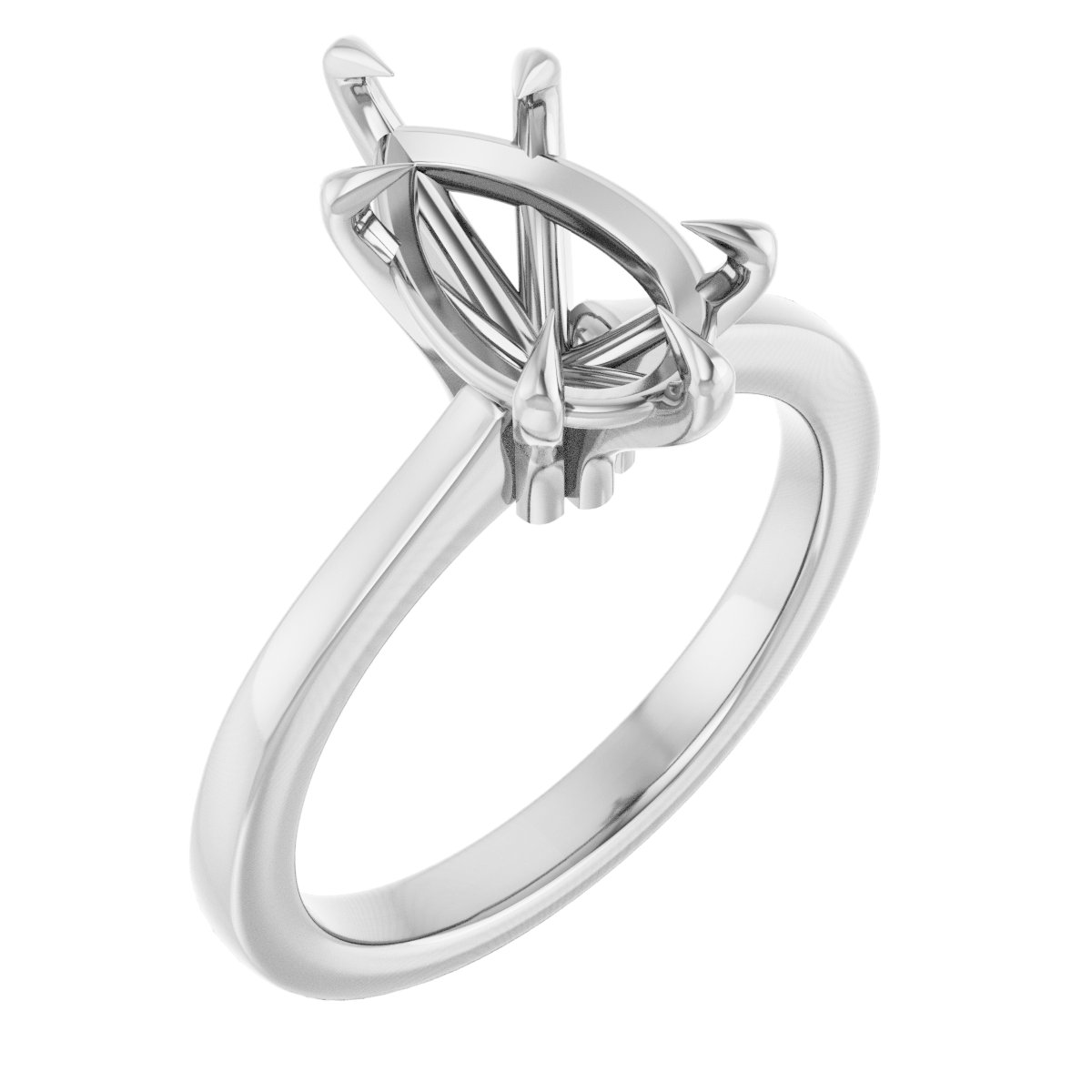 Claw-Prong Engagement Ring