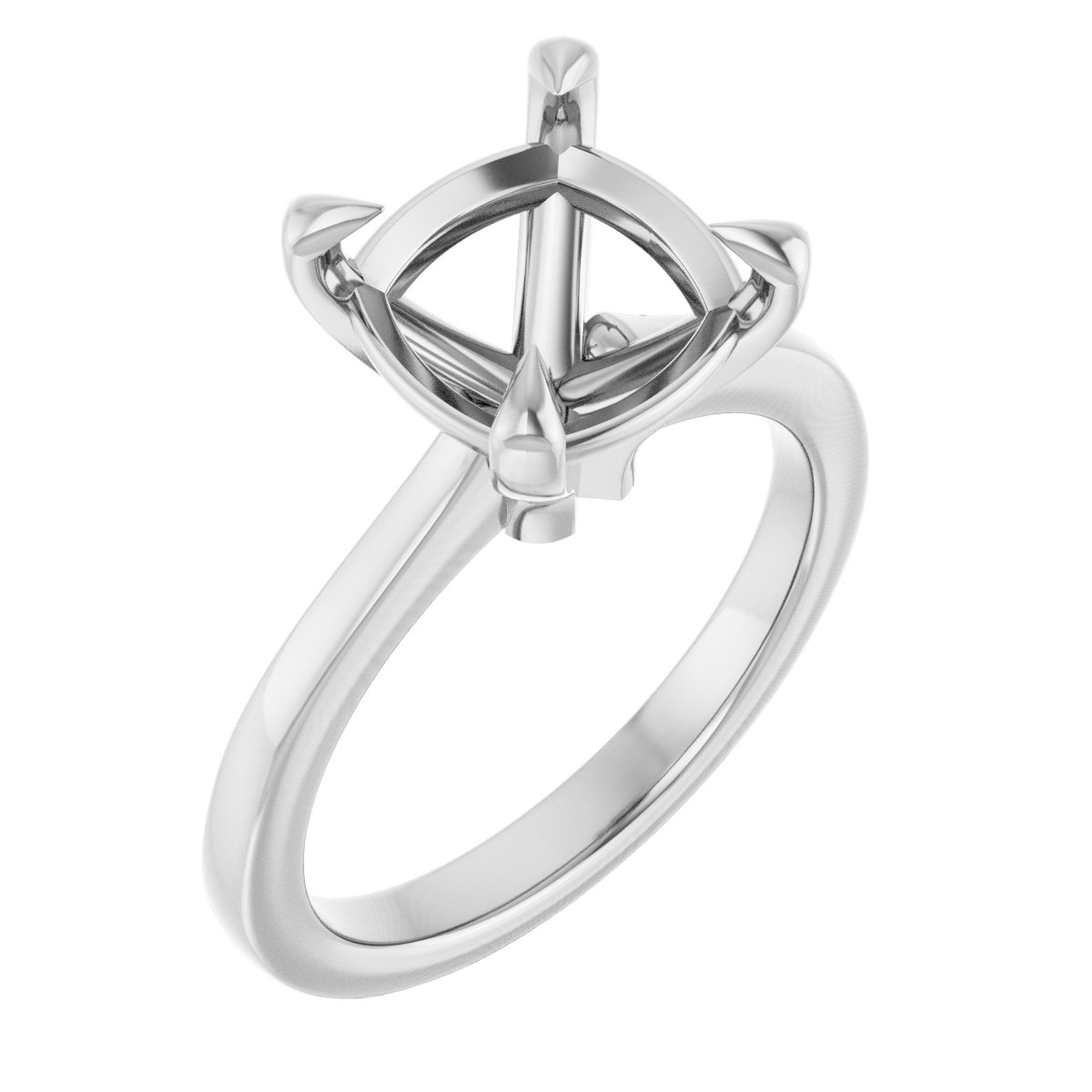 Claw-Prong Engagement Ring