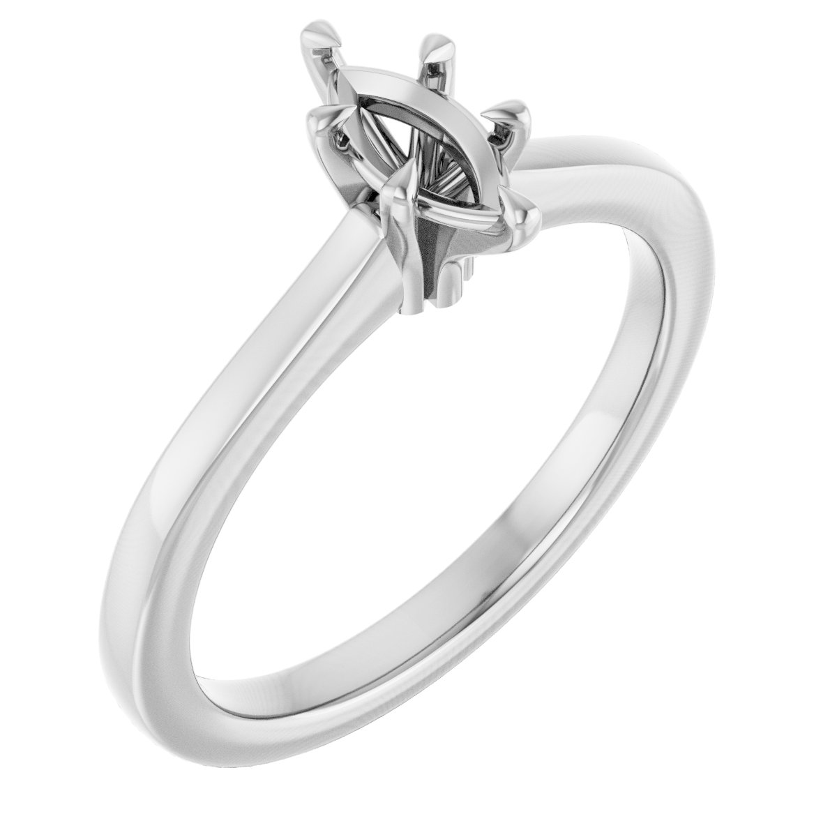 Claw-Prong Engagement Ring