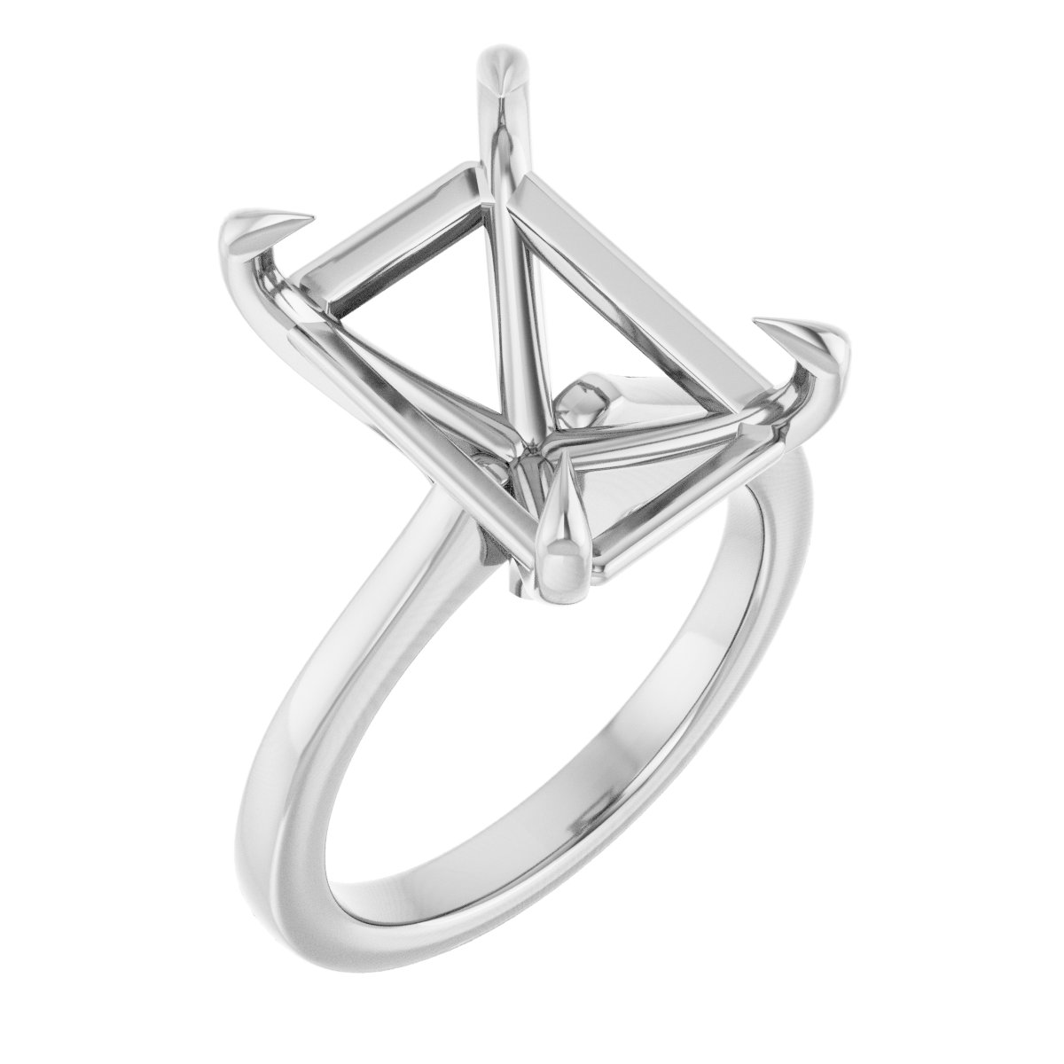 Claw-Prong Engagement Ring