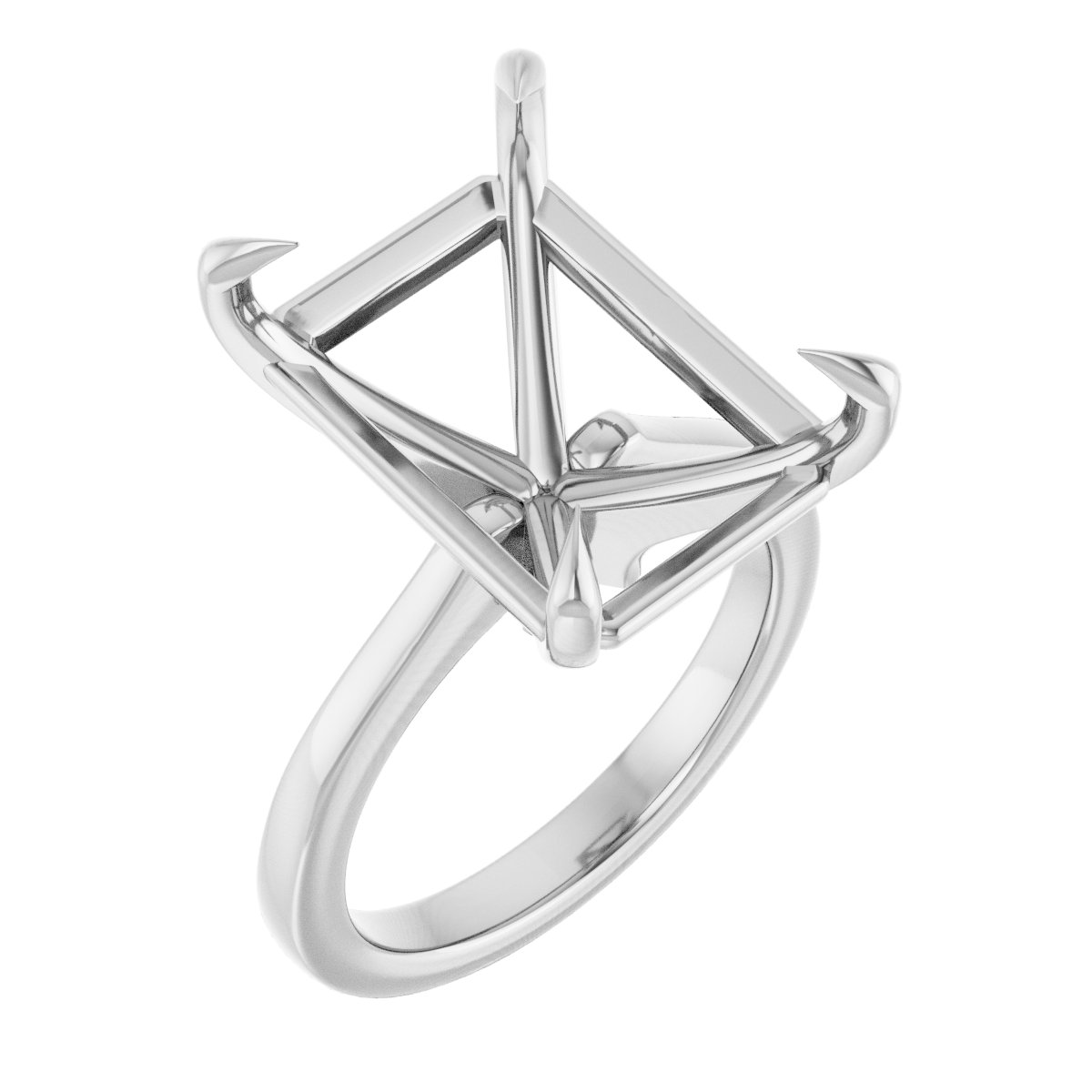 Claw-Prong Engagement Ring