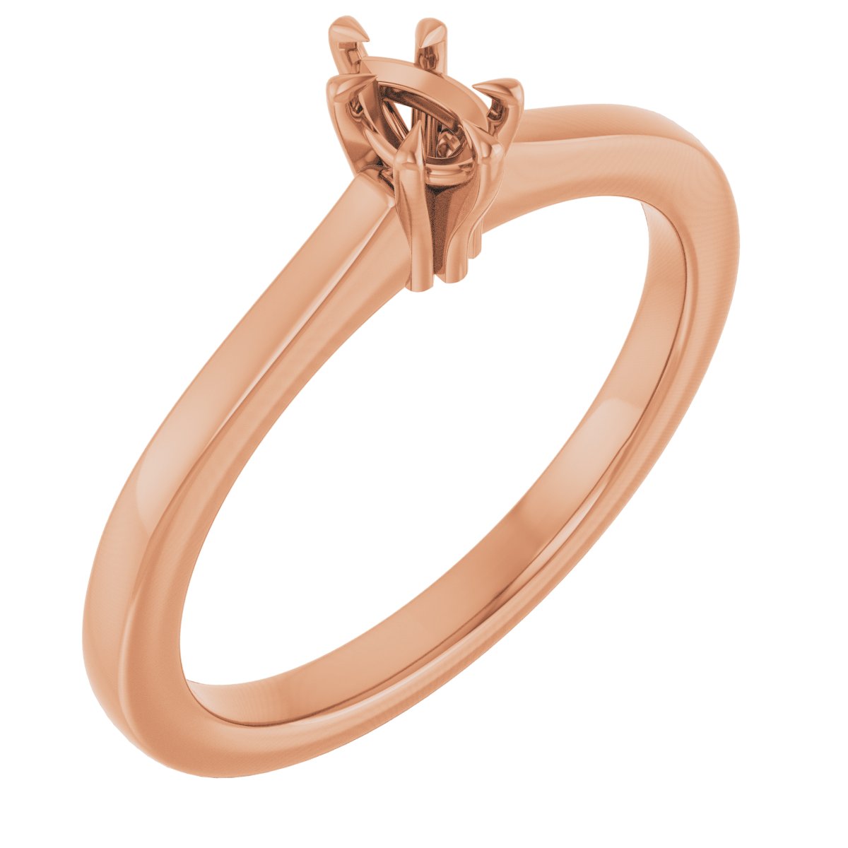 Claw-Prong Engagement Ring