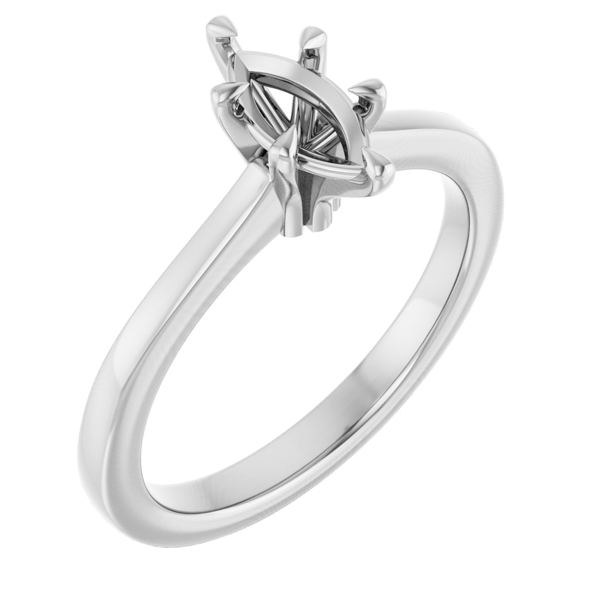 Claw-Prong Engagement Ring