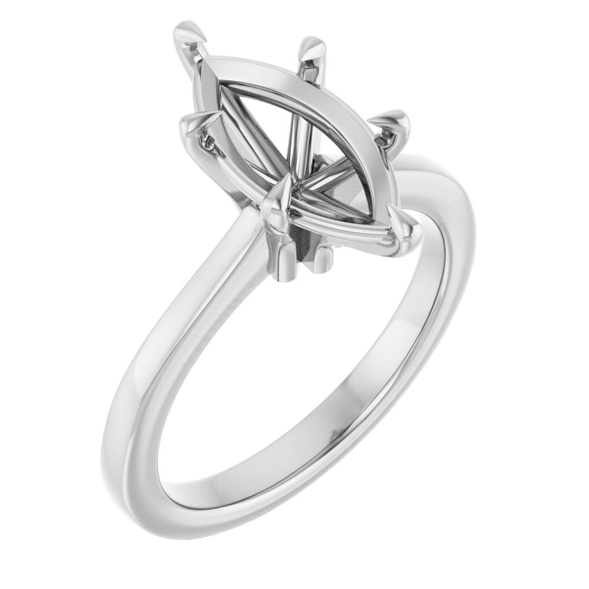 Claw-Prong Engagement Ring