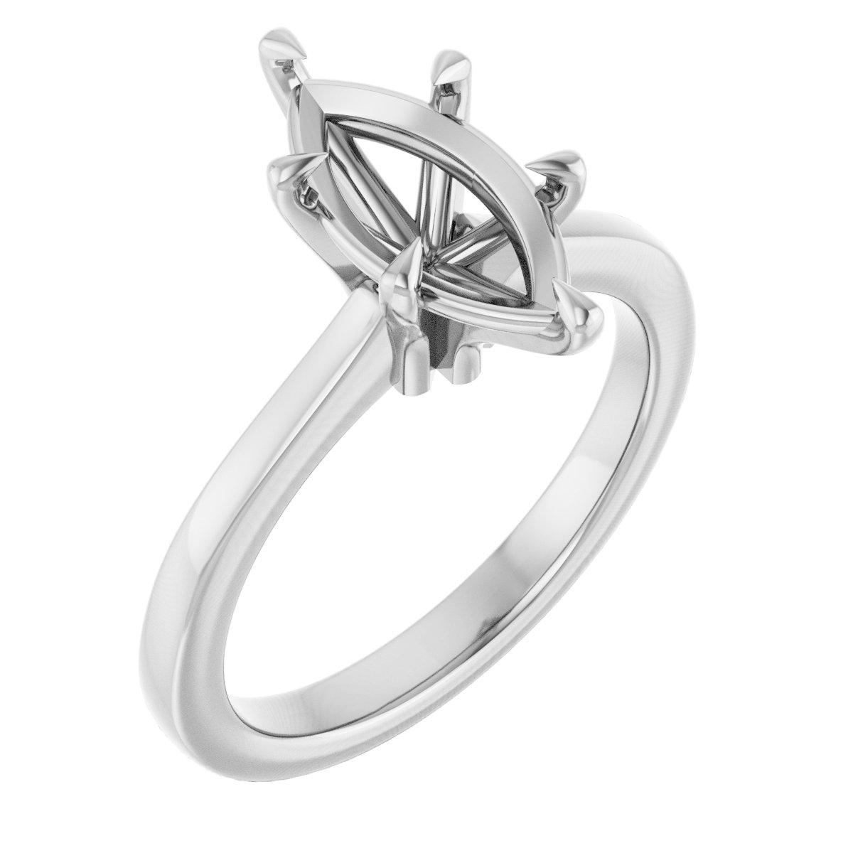 Claw-Prong Engagement Ring