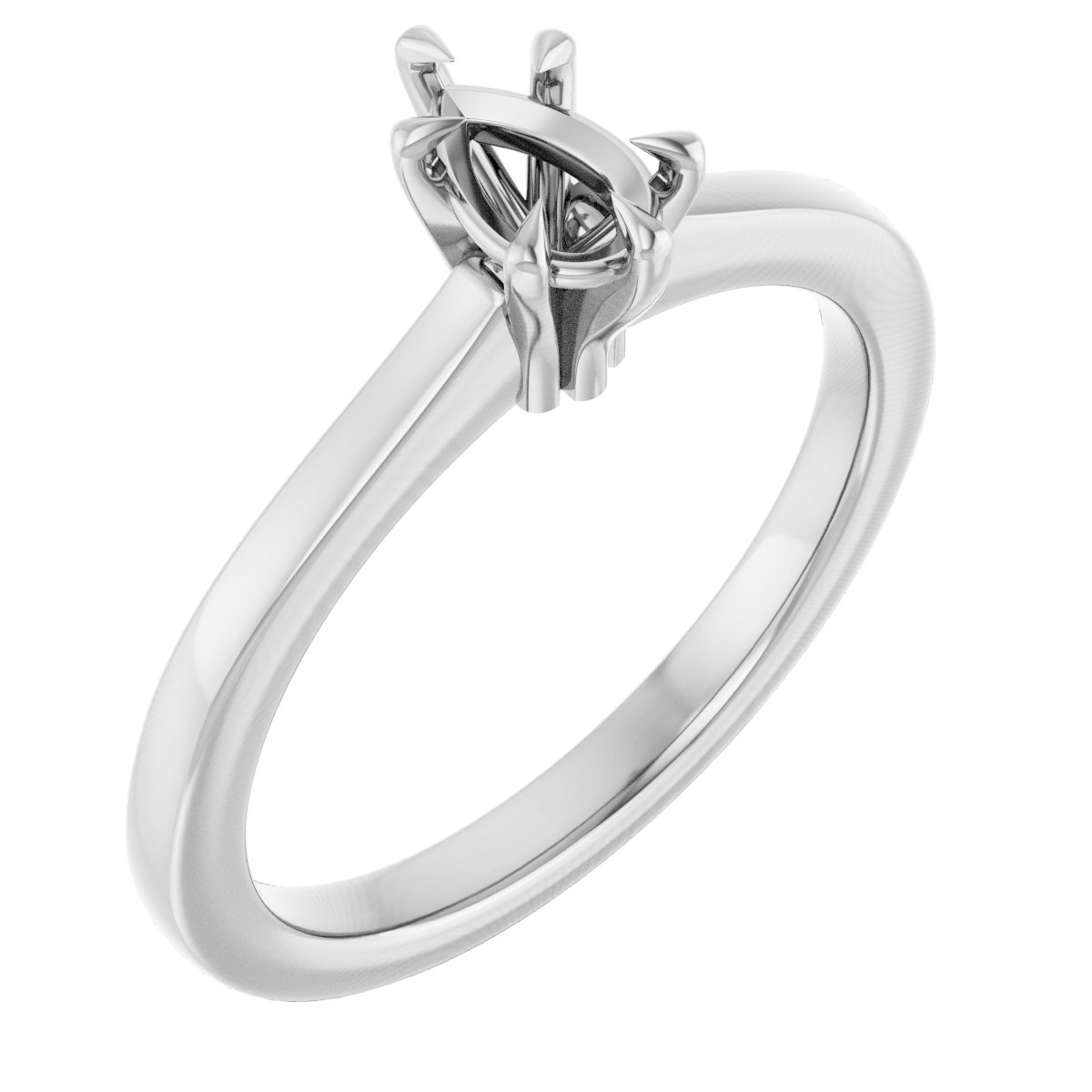 Claw-Prong Engagement Ring