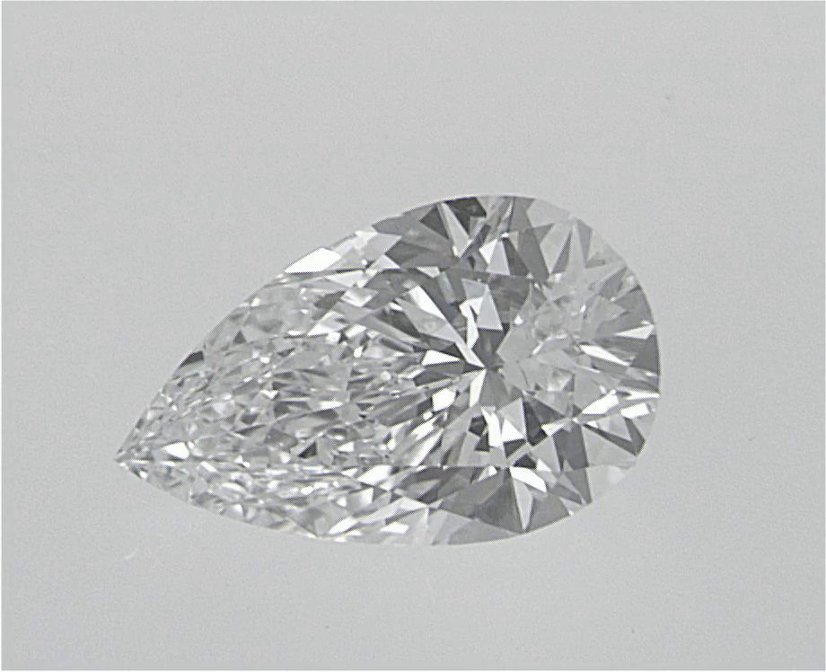 0.6 Carat Pear Cut Natural Diamond