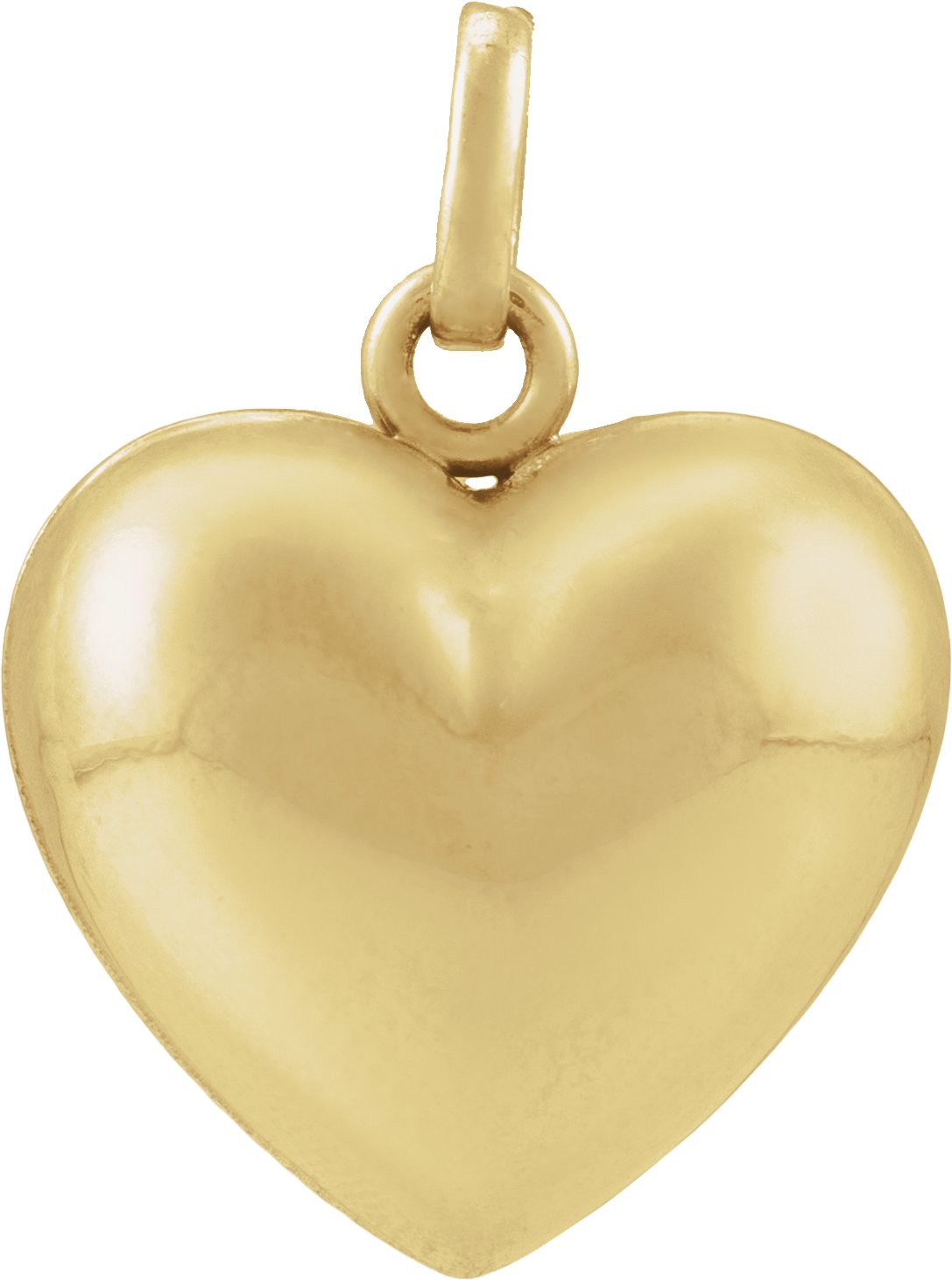 Puffed Heart Charm/Pendant