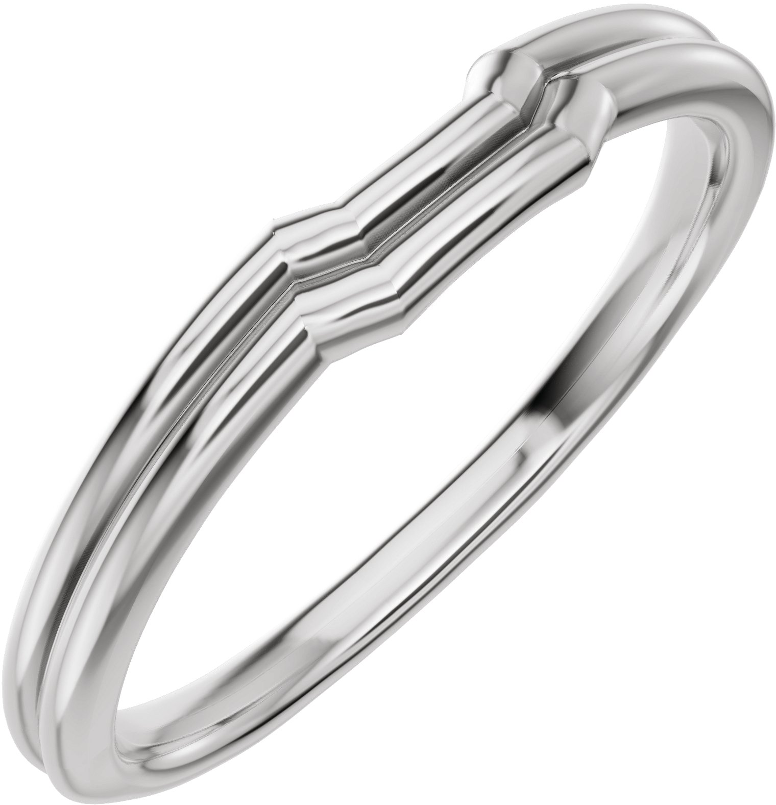 Half Bezel Solitaire Engagement Ring or Band