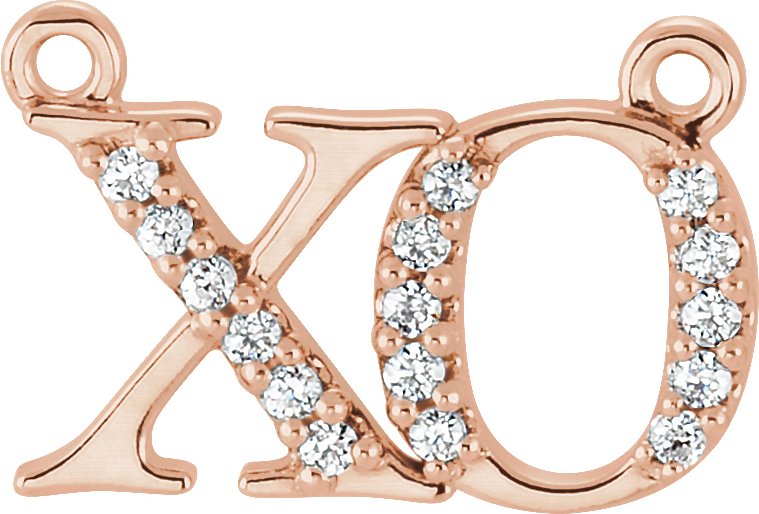 "XO" Phrase Necklace or Center