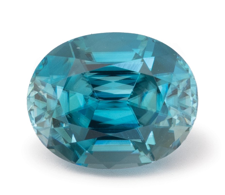 OVAL 3.44ct Natural Zircon