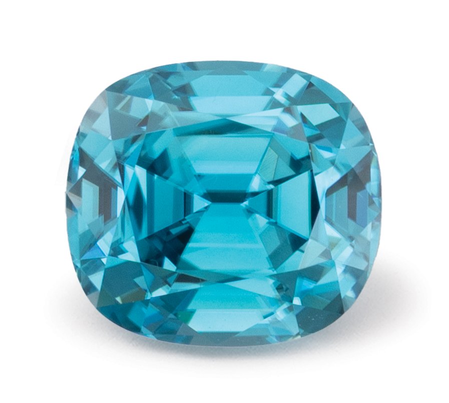ANTIQUE CUSHION 3.07ct Natural Zircon 