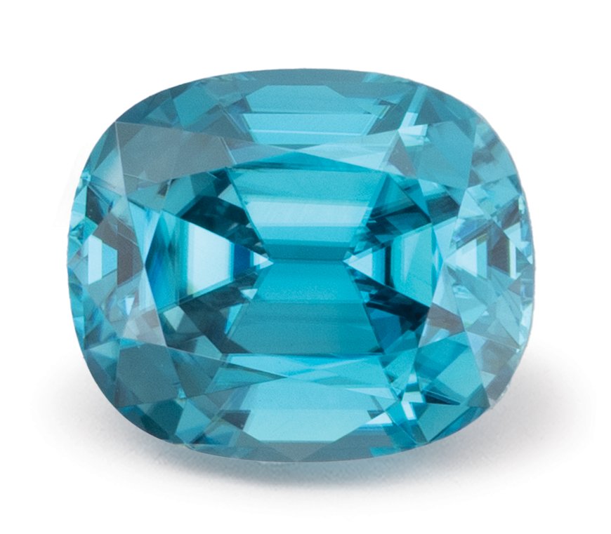 ANTIQUE CUSHION 3.27ct Natural Zircon 
