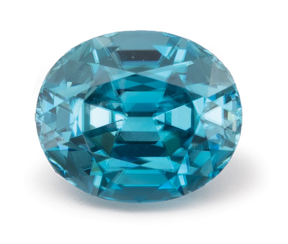 OVAL 3.65ct Natural Zircon
