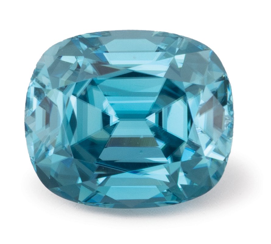 ANTIQUE CUSHION 3.68ct Natural Zircon 