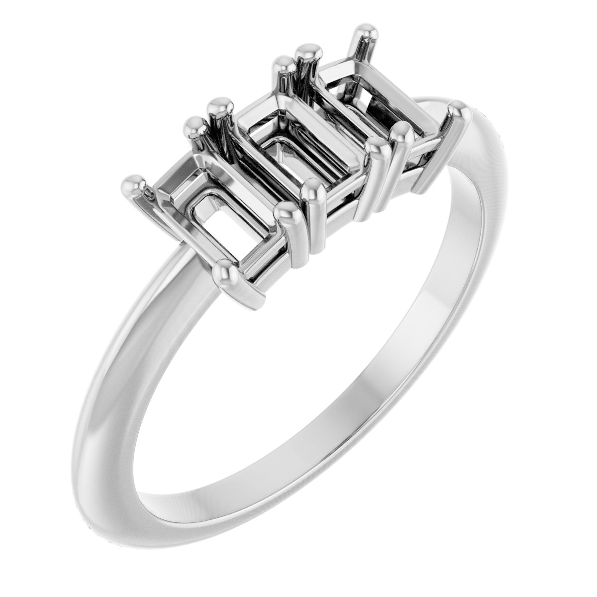 Three-Stone Anniversary Band