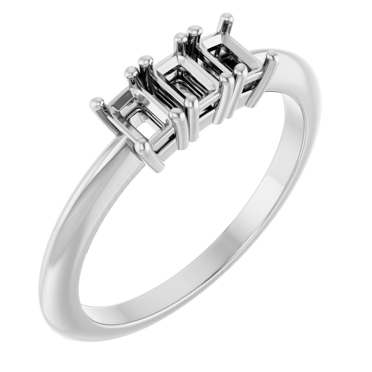Three-Stone Anniversary Band