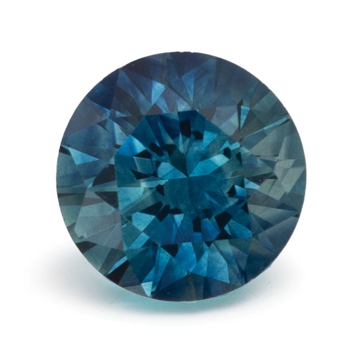 ROUND 1.31ct Natural Sapphire