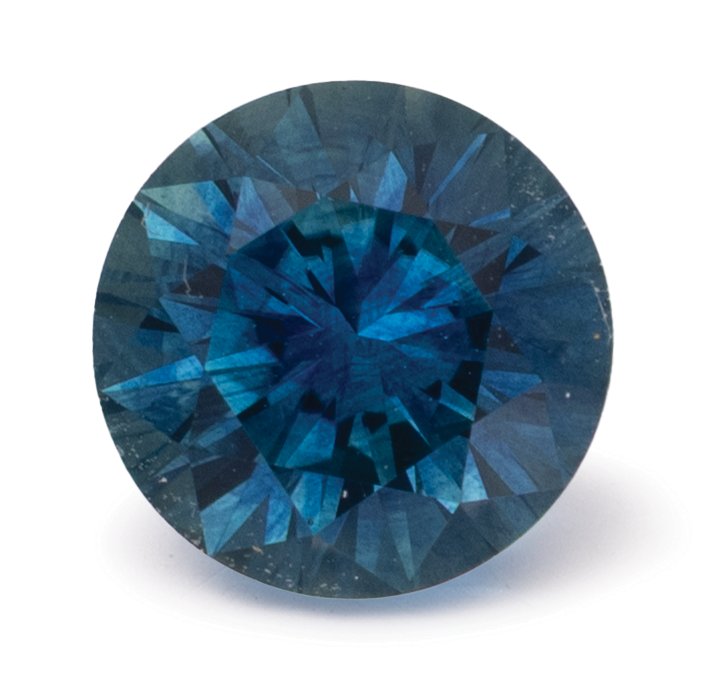 ROUND 1.37ct Natural Sapphire