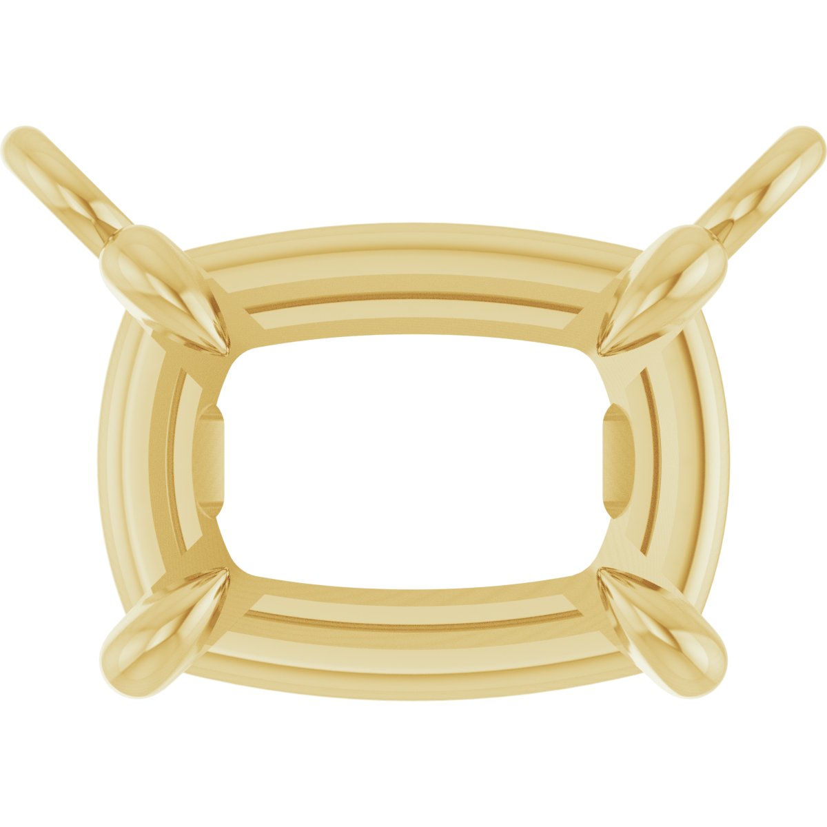 Claw-Prong Solitaire Necklace Center