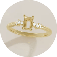 Introducing Lab-Grown Diamond Semi-Set Section