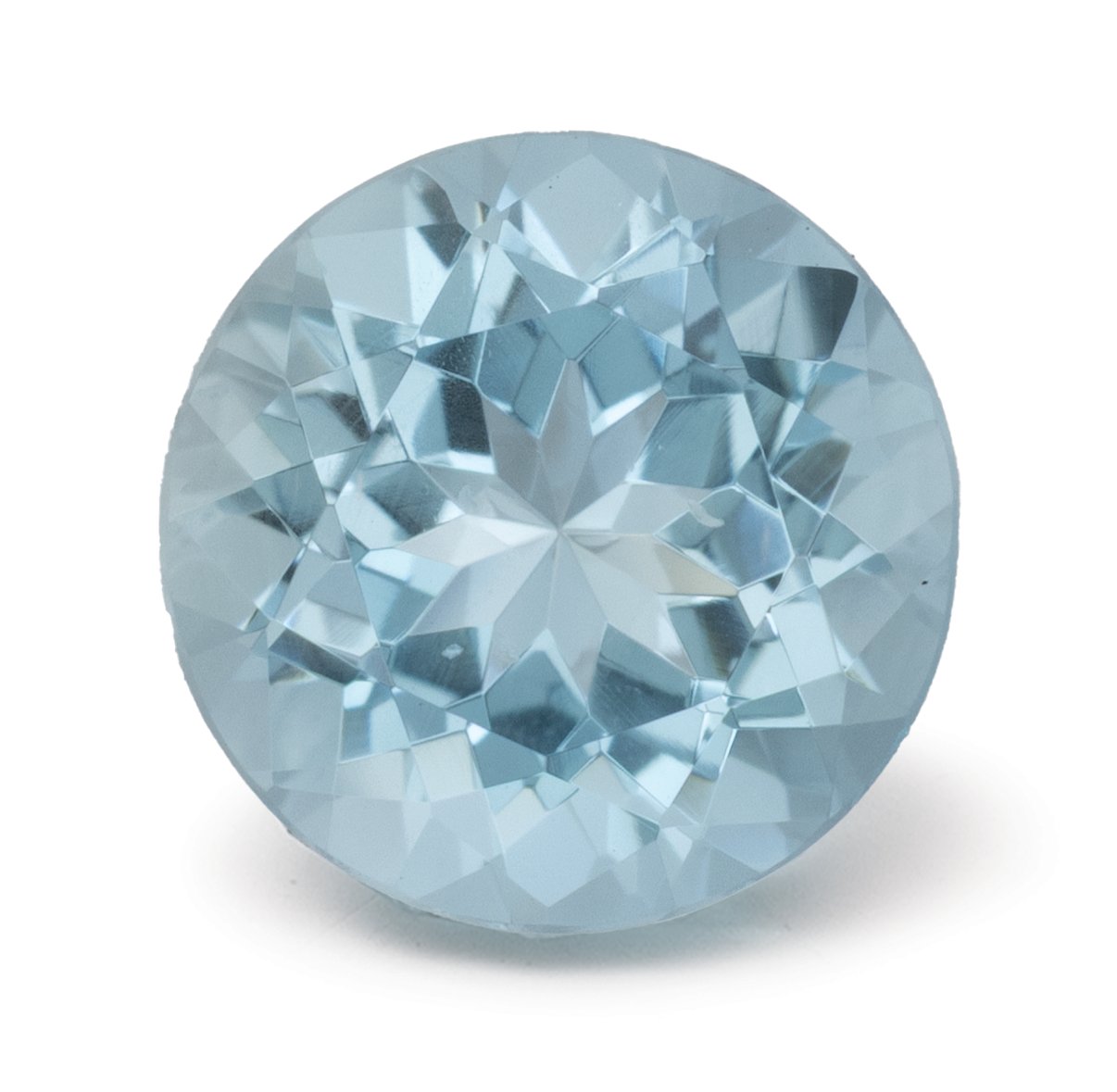 ROUND 1.70ct Natural Aquamarine