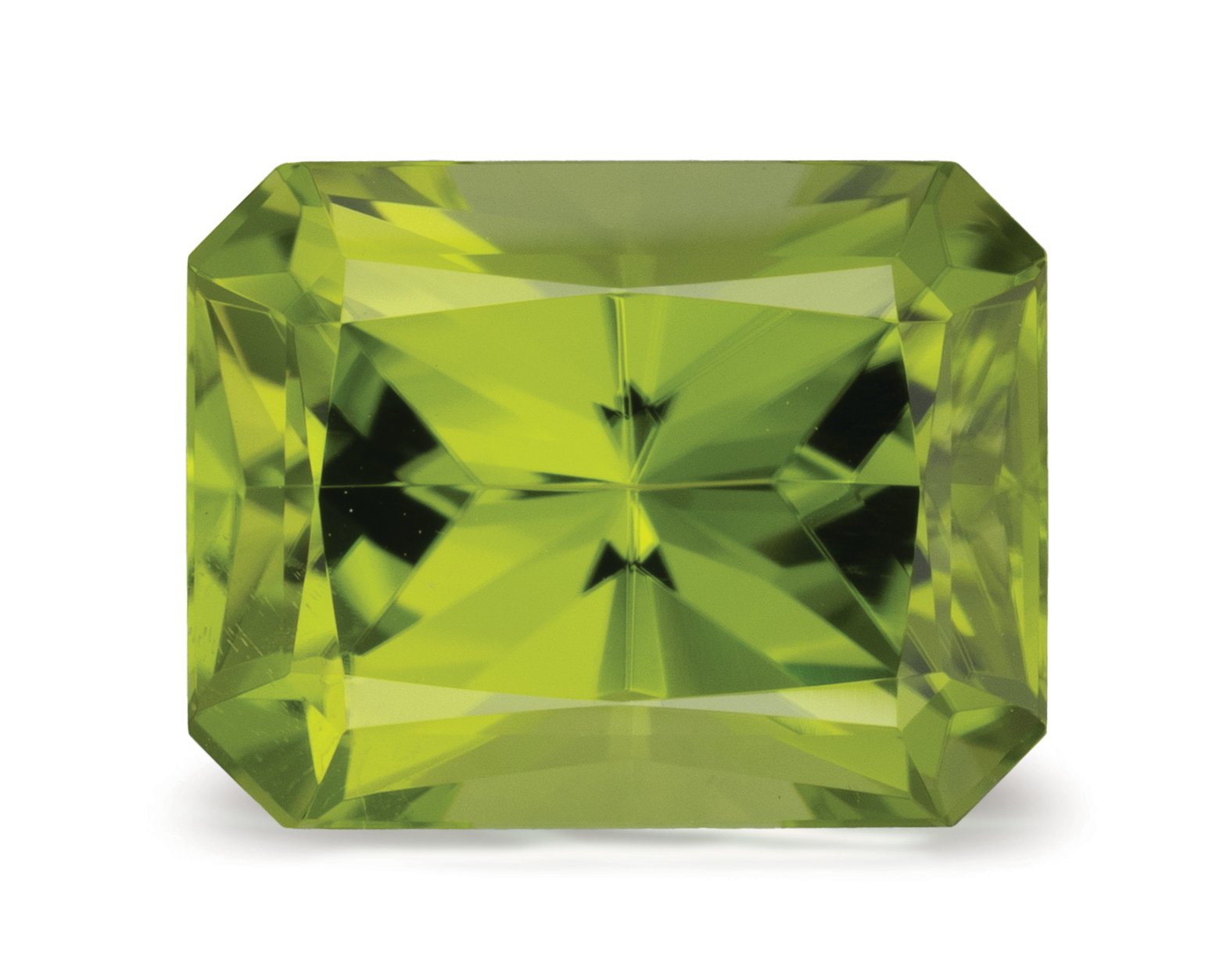 RADIANT 3.84ct Natural Peridot 