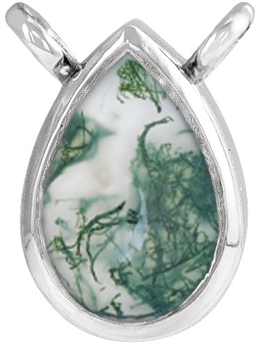 Bezel-Set Cabochon Necklace Center